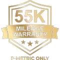 55K-mile limited treadwear warranty, P-metric