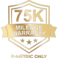75K-mile limited treadwear warranty, P-metric
